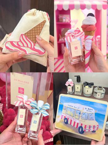 2025夏季戀愛香氣爆擊！Jo Malone London覆盆莓奶霜冰淇淋甜蜜登場，冰淇淋聯名、夢幻滿額禮一次看！