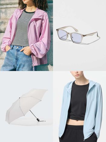 夏天曬到發瘋！精選七款「UNIQLO防曬好物」推薦！連帽外套、墨鏡根本是救星！