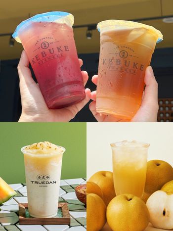 2025夏季最新必喝水果手搖飲推薦！可不可桑椹冰茶+春梅凍超消暑、「小玉西瓜茉莉茶」太適合夏天！