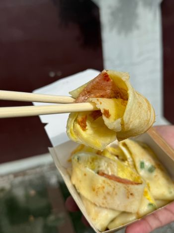 台東美食_一禾蛋餅，餐車美食真的都是真材實料