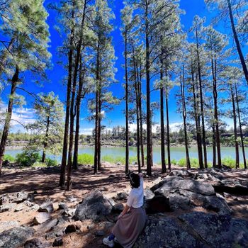 【美國-Arizona】亞利桑那的靜謐秘境│湖光漫步時光│Fool Hollow Lake