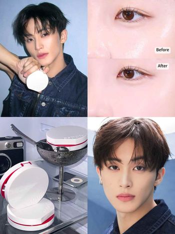 2025最期待韓系底妝上市！NCT Mark用過立刻愛上「降溫氣墊」，控油、縮毛孔、清涼一拍就有感！