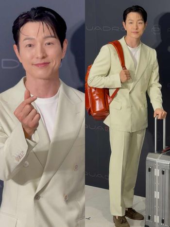 《黑暗榮耀》涎鎮老公「鄭星一」降臨PIQUADRO復興SOGO！禁慾系大叔狂比愛心、反轉魅力太可愛！
