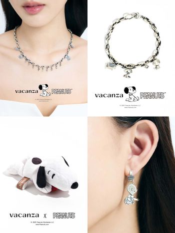 vacanza史努比聯名二度回歸！查理布朗手鍊、限定色娃娃鑰匙圈...粉絲不能錯過！