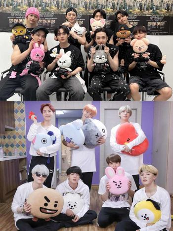 網友票選6大最想入手的韓團娃娃！BTS「BT21」穩坐吸金王、Stray Kids成員角色IP粉絲瘋搶！