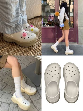 Crocs又來逼大家花錢！推出7公分美腿神器「堆堆鞋」韓國女生都改穿這一雙！