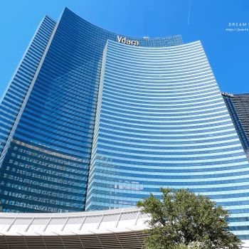 【美國-Las Vegas】無賭場設計、寧靜又高雅的五星體驗│Vdara Hotel & Spa