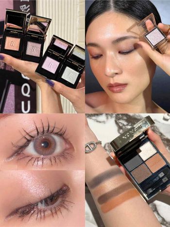 2025秋妝眼影新品推薦！RMK星空碎鑽高光、SUQQU奢華單色、ADDICTION新60色齊發，最閃秋彩一次看！