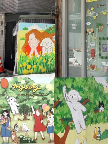 韓國療癒系畫家drawingmary首度來台展出！夢幻花園+呆萌狗狗插畫太好拍、打卡再送Q翻小貼紙！
