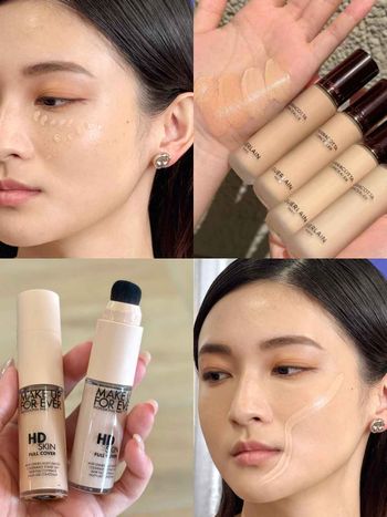 韓女乾淨透亮底妝、全靠「點線面遮瑕法」！早八族必學、三步驟打造無瑕裸透底妝，加碼2025遮瑕新品推薦！