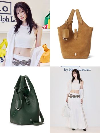冬神降臨！Winter現身Ralph Lauren活動！蠻腰細到不可思議、爆火「菜籃子包」好搭新色來了！