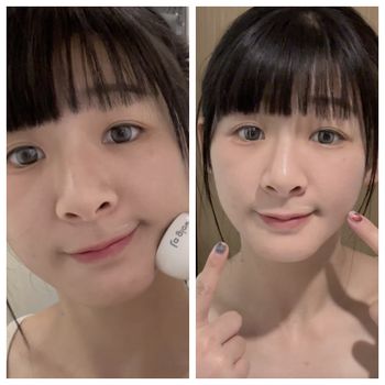 我連續兩週早晚都使用 La Glow亮白雙星 膚色真的有感提亮✨