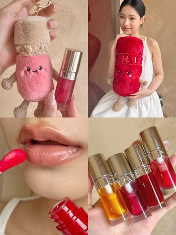 克蘭詩打造唇彩界的Jellycat！美唇油十週年限定「柔紅色」重磅登場，限量唇油娃娃盲盒只送不賣、必搶！