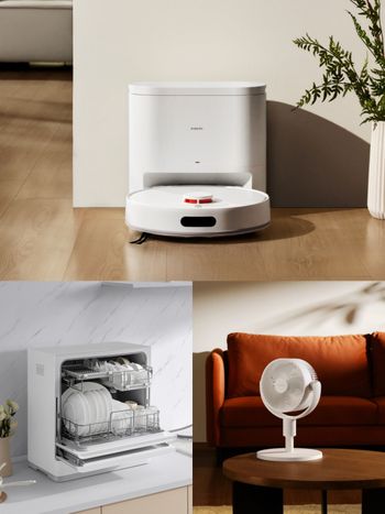 2025小米必買家電推薦！桌上型洗碗機、掃地機器人全都太實用，消費滿萬再送手持掛燙機！