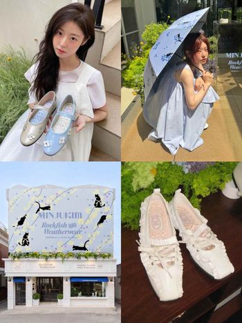 韓妞已瘋搶！韓牌Rockfish超夢幻聯名「花邊芭蕾舞鞋、小花瑪莉珍」台灣也買得到了！