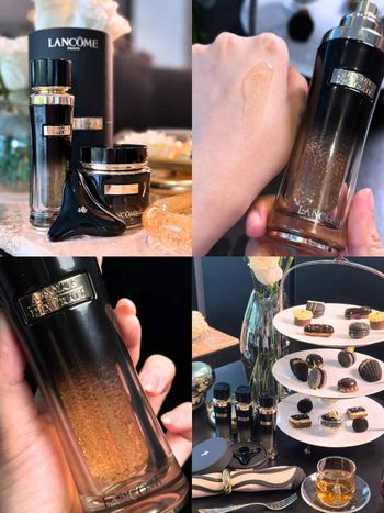 蘭蔻「黑鑽奢燦超導活萃」尊寵上市！一滴有感提拉澎潤＋緊緻抗老奢養，攜手寒舍艾美打造限定聯名午茶饗宴、送頂奢精華！