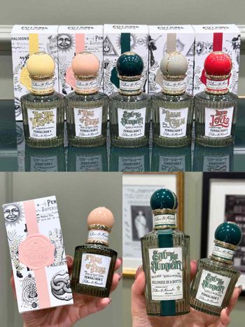 潘海利根魔幻系列50ml旅行瓶裝登場！5款英倫夏日香水，把辛香暖意、玫瑰心動與桂花明媚香氣...，通通收進隨身包包中！