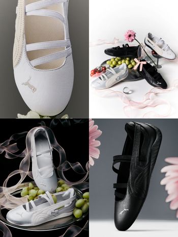 難怪Rosé超愛這雙！PUMA芭蕾舞鞋推出「緞面版本」低調光澤超美、這次一定要搶到！