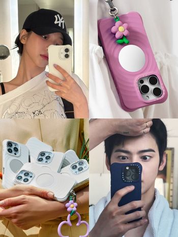 Karina、車銀優、GD都加入「水波紋手機殼戰士」行列！ CASETiFY 竟出「鏡子款」超想買！