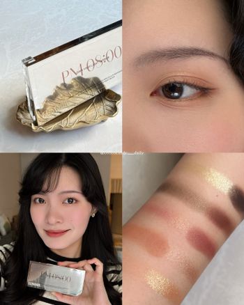 ☁️🍬’s LUMMIR 四季光感眼影盤 8PM 秋日餘暉｜淺春人的秋日派對🍁
