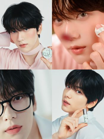 TXT崔秀彬接棒宋雨琦！上任INTO YOU亞太區青春大使，二代空氣唇泥推出「SOOBIN專屬色」、一抹甜到心頭發燙！