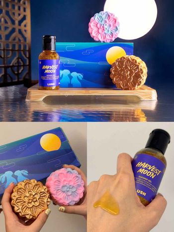 LUSH 2025中秋限定系列登場！月餅汽泡彈、桂花烏龍沐浴露、冰皮泡泡浴芭，送禮自用都滿分！