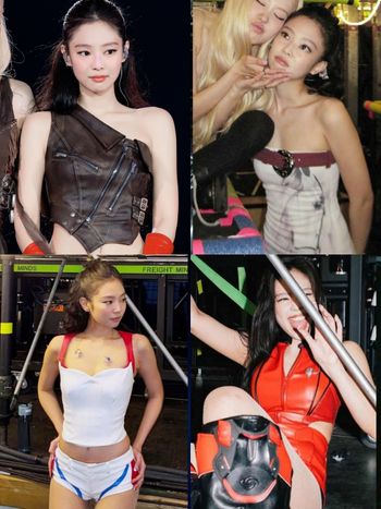 高級性感還得看Jennie！5套世巡訂製戰袍一次看！零奢牌加持、火辣賽車服要看一百遍！