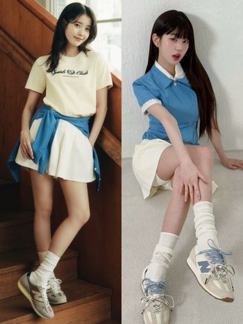 女明星都在穿這雙NB！IU、張員瑛同款「NB471」怎麼搭？這樣穿出Miu式高級千金感！