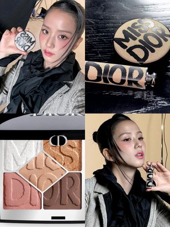 JISOO同款MISS DIOR塗鴉限量彩妝來了！2025迪奧最美限量氣墊粉餅、唇膏、眼影全公開，美妝控通通必收！