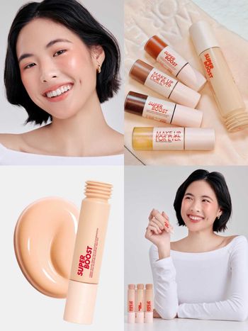 2025減法妝容大勢！MAKE UP FOR EVER「超能量美肌乳」一抹撫紋、澎潤、提亮，妝養合一、打造原生感裸妝！