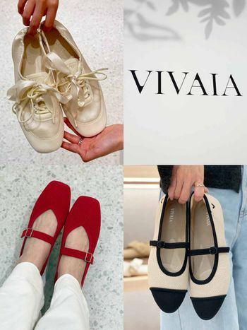 朴敏英、舒華愛牌「VIVAIA」來台灣了！全球斷貨「緞帶芭蕾舞鞋」終於買得到！慢一步就沒了！