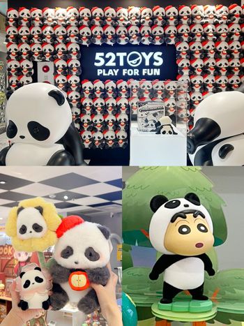 社群爆紅潮玩「52TOYS」插旗忠孝SOGO！滿滿熊貓牆可愛炸、蠟筆小新盲盒&迪士尼公仔必買周邊一次看！