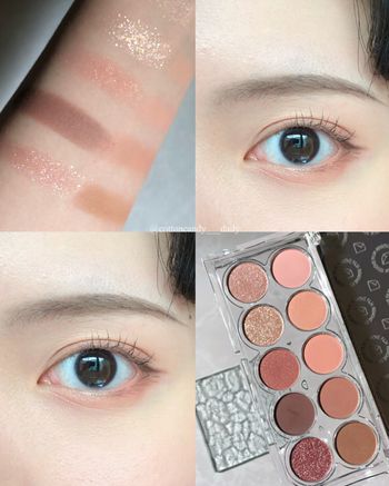☁️🍬‘s LUMMIR 四季光感眼影盤 7AM 春日暖陽｜生意盎然的暖調花朵眼影盤🌸 