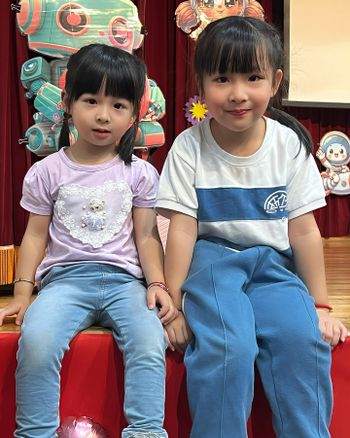 梅子最後一次在幼兒園裡童心飛揚
