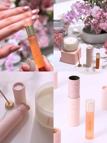 uka早春櫻花香氛期間限定發售！新品「香氛蠟燭＋迷你線香」香氣更溫柔淡雅，櫻花指緣油升級注入依蘭精油、浪漫氣息全開！