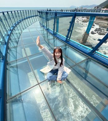 ♡ 🇰🇷釜山自由行 × 青沙浦天空步道 #透明玻璃天空步道☁️ #4月POPO創作者分享