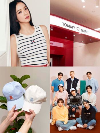 Jisoo、SKZ同款超齊全！TOMMY HILFIGER台北101店開幕「愛豆專區」粉絲會瘋掉！