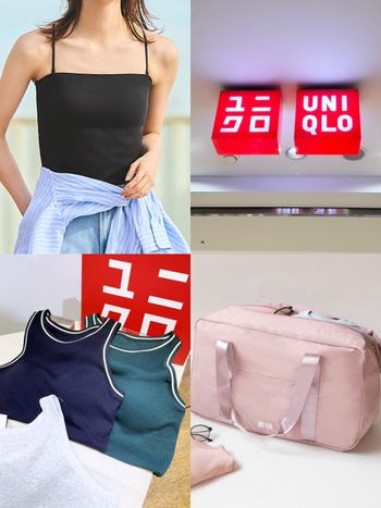 UNIQLO連續15天超狂優惠來了！夏天必買亞麻、Bra Top大降價！櫻花粉旅行袋直接送！