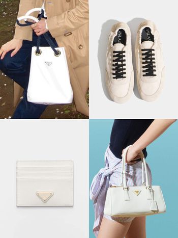 媽媽絕對值得！PRADA「母親節禮物」推薦！水桶包、半月包、LOGO卡夾...最低一萬多收！ 