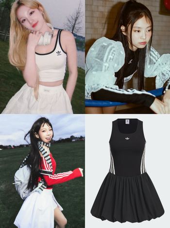 Jennie、雨琦都愛！2025韓星穿搭2大重點「澤西風、芭蕾風」愛迪達單品是靈魂！