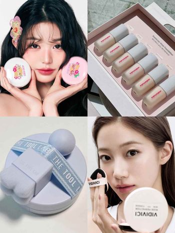 韓國女生愛用夏季底妝新品！張員瑛、KAZUHA愛用同款，OLIVEYOUNG熱賣印章氣墊再出新款！