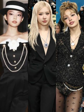 BLACKPINK三姊妹終於在Met Gala碰面！Lisa下衣失蹤、Jennie重現人間香奈兒！