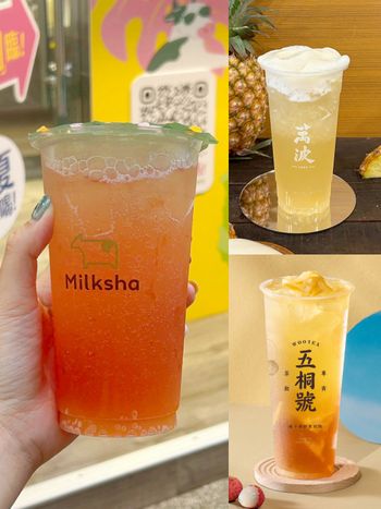 2025夏季必喝水果手搖飲推薦！迷客夏「海鹽芒果綠」、五桐號「蜜桃凍飲」酸甜清爽超消暑！