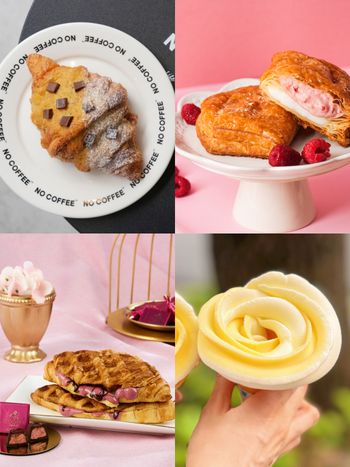 2025五月甜點新品懶人包！beard papa's玫瑰覆盆子泡芙、GODIVA「紅寶石巧克力可芙」全都想吃！