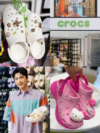 快被Crocs新鞋扣可愛死！西門町旗艦店重新開幕新品超齊全！Kitty洞洞鞋已經賣爆！