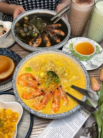 義式湯麵｜桃園超夯｜連甜點都超厲害！