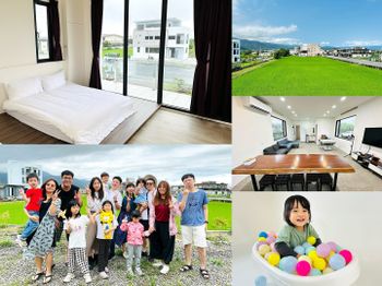 【田邊走走2館】宜蘭冬山親子包棟民宿首選！被稻田環抱的療癒空間，小孩放電大人輕鬆玩整天