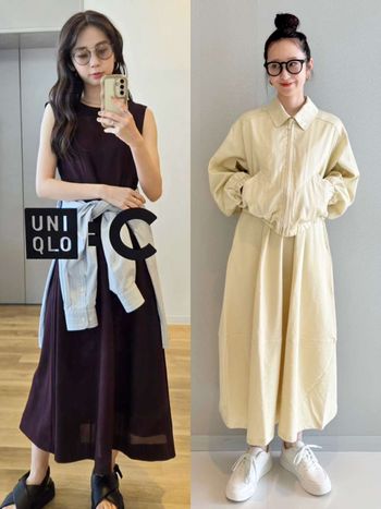 太熱穿不住長褲了！UNIQLO夏天6款懶人洋裝推薦！氣球洋裝、C系列店員都狂推！