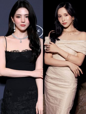 坎城影展雙女神降臨！韓韶禧、Mina紅毯晚宴比美！雪白仙女腿整個人都在發光！