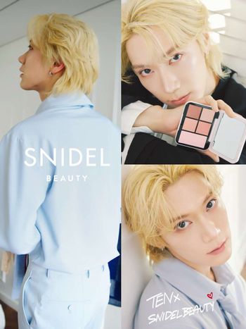 NCT TEN上任SNIDEL BEAUTY全新品牌大使！夢幻聯動限量套組，買同款彩妝送「未曝光」照片貼紙！